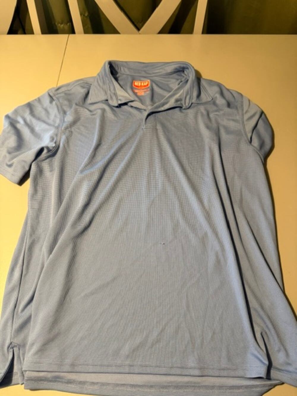 Red Kap Gray Polo
